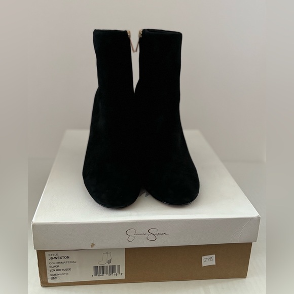 Jessica Simpson Wexton black suede boot with studs - Picture 8 of 8
